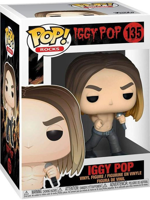 Iggy Pop: Funko Pop! Rocks- Iggy Pop (Vinyl Figure 135)