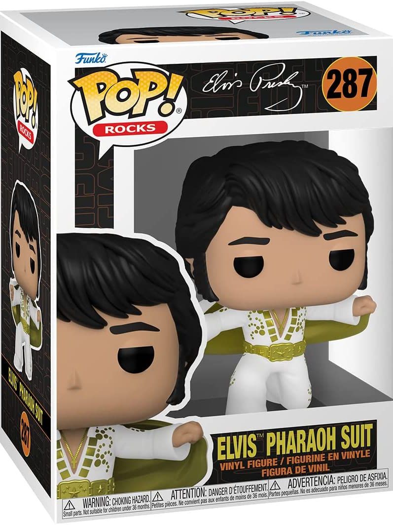 Elvis Presley: Funko Pop! Rocks - Pharaoh Suit (Vinyl Figure 287)
