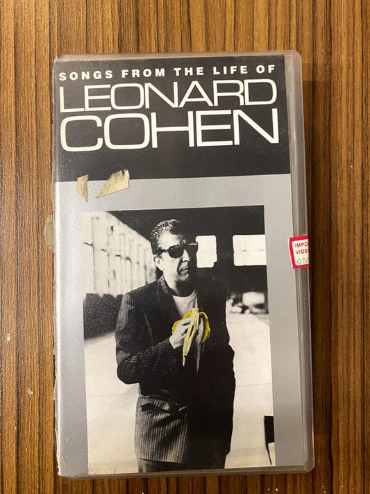 Leonard Cohen - Songs From The Life Of Leonard Cohen (VHS, Comp, PAL)