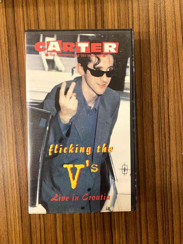 Carter The Unstoppable Sex Machine - Flickin' The V's, Live In Croatia (VHS,PAL)