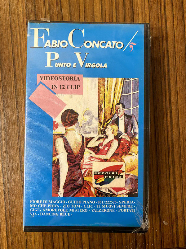 Fabio Concato - Punto E Virgola (VHS)