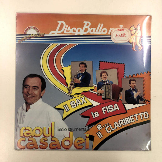 Raoul Casadei - DiscoBallo N° 1 (Il Sax, La Fisa E... Il Clarinetto) (LP, Album)