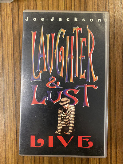 Joe Jackson - Laughter & Lust Live (VHS, PAL)