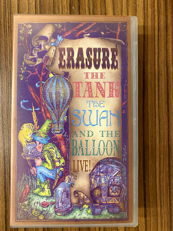 Erasure - The Tank, The Swan And The Balloon - Live! (VHS, PAL)