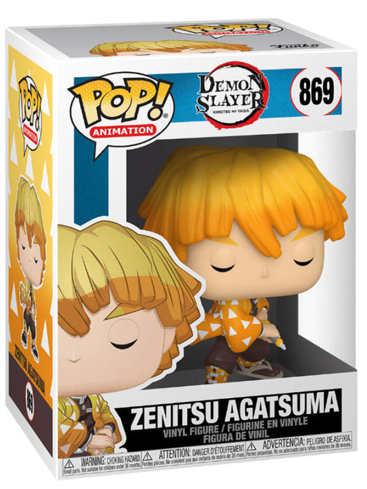 Demon Slayer: Funko Pop! Animation - Zenitsu (Vinyl Figure 869)