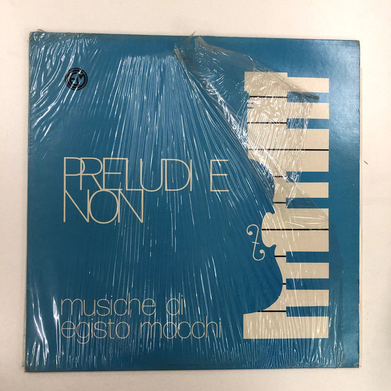 Egisto Macchi - Preludi E Non (LP)
