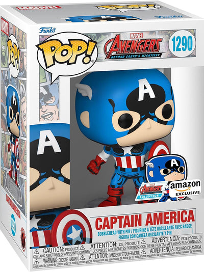 Marvel: Funko Pop! - Avenger - Captain America (Vinyl 1290)