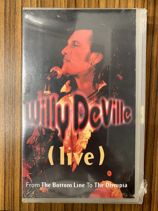 Willy DeVille - Live, From The Bottom Line To The Olympia (VHS, PAL)