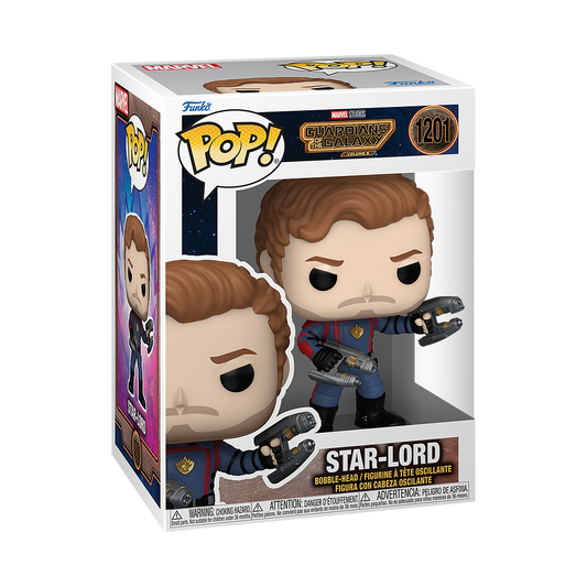 Marvel: Funko Pop! Guardians Of The Galaxy Vol. 3 - StarLord (Vinyl Figure 1201)