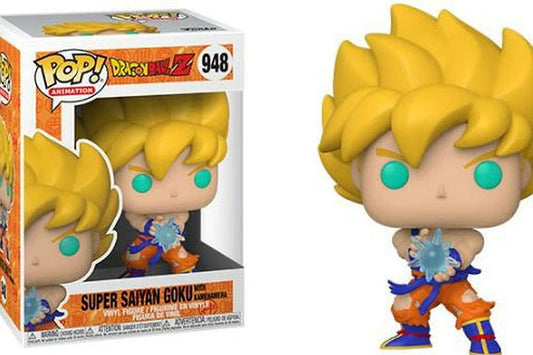 Dragon Ball Z: Funko Pop! Super Sayan Goku (W/ Kamehameha) (Vinyl Figure 948)