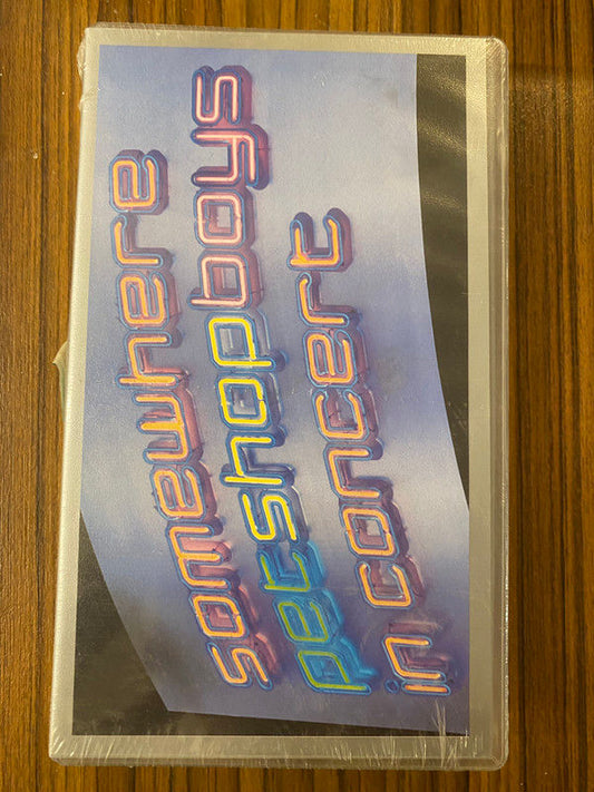 Pet Shop Boys - Somewhere (Pet Shop Boys In Concert) (VHS, PAL)