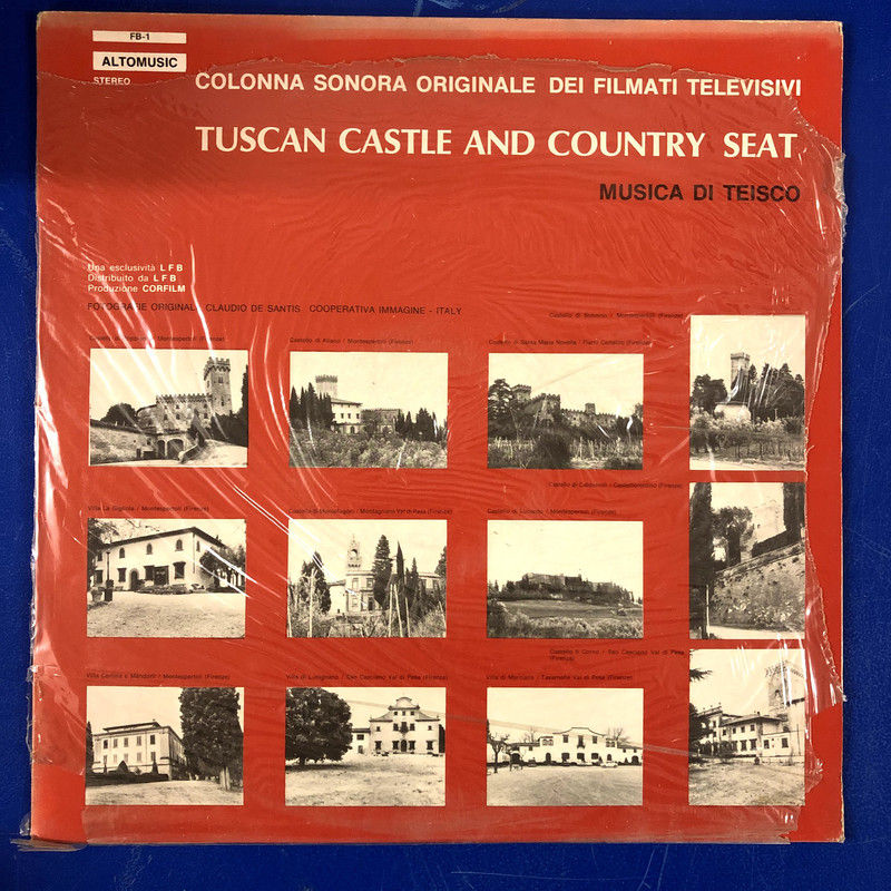 Teisco - Tuscan Castle And Country Seat (Colonna Sonora Originale) (LP)
