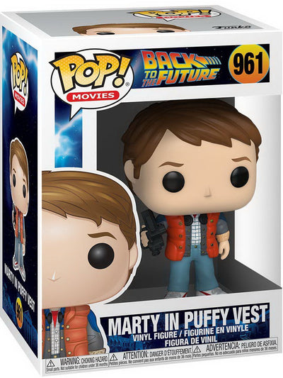Back To The Future: Funko Pop! Movies - Marty In Puffy Vest (Vinyl Figure 961)