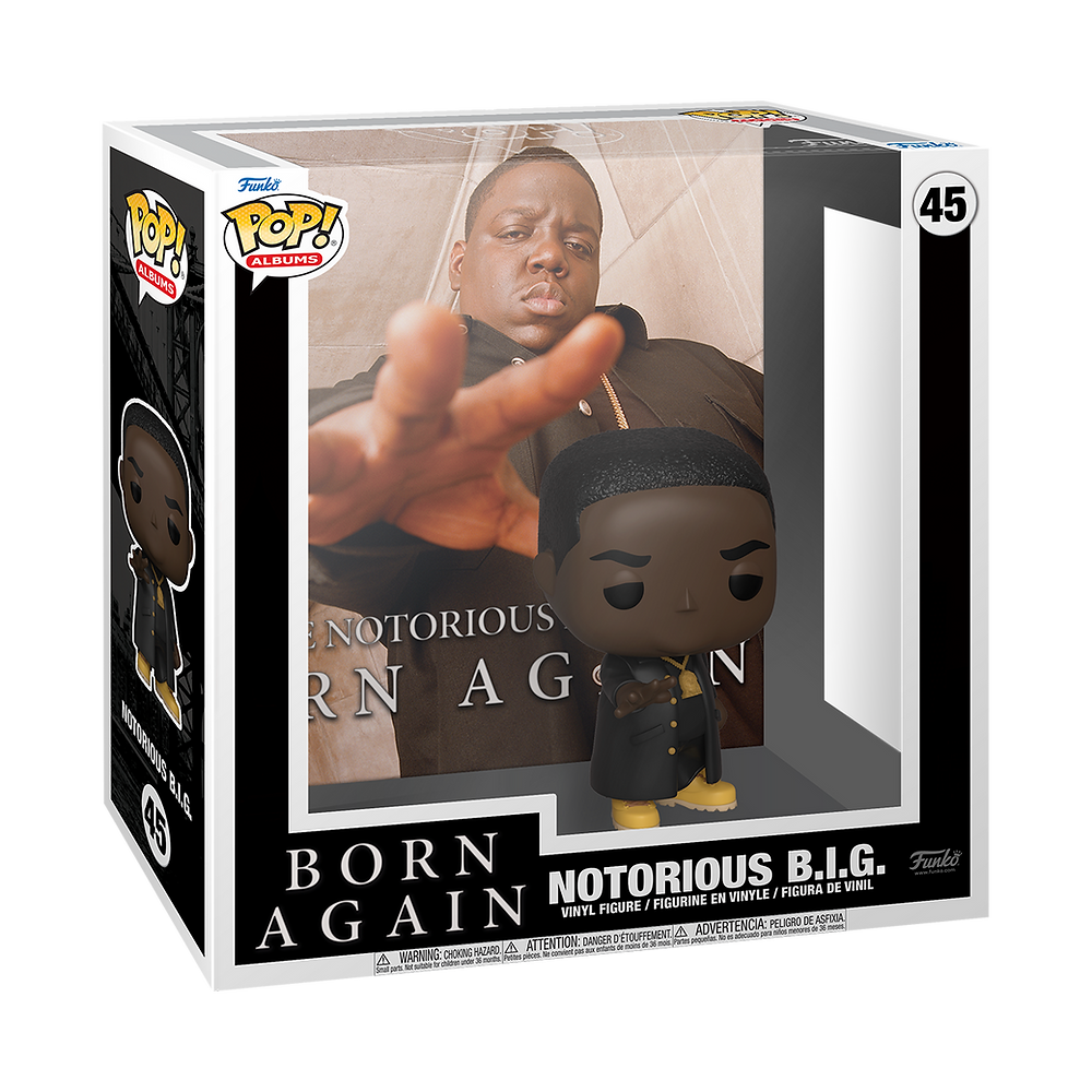 Notorious Big: Funko Pop! Albums - Biggie Smalls - Born Again