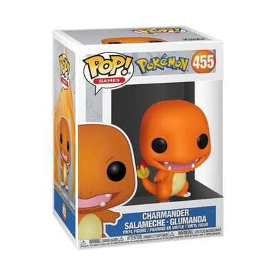 Pokemon: Funko: Pop! Games - Charmander (Vinyl Figure 455)