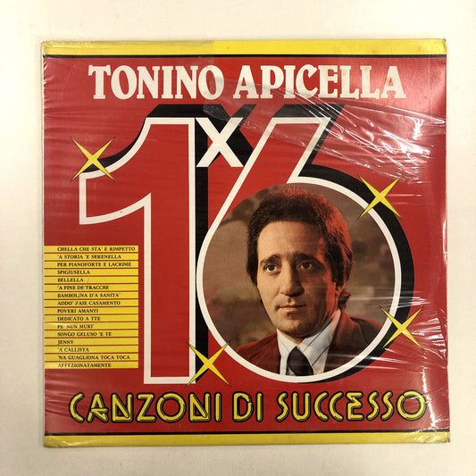 Tonino Apicella - 16 Canzoni Di Successo (LP, Comp)