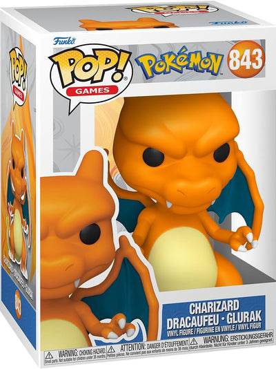 Pokemon: Funko Pop! Games - Charizard (Vinyl Figure 843)