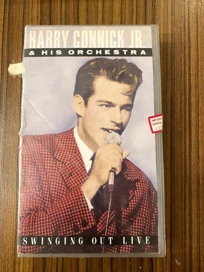 Harry Connick Jr. & His Orchestra - Swinging Out Live (VHS, PAL)