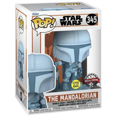 Star Wars: Funko Pop! - The Mandalorian - Holo Glow In The Dark (Ltd)