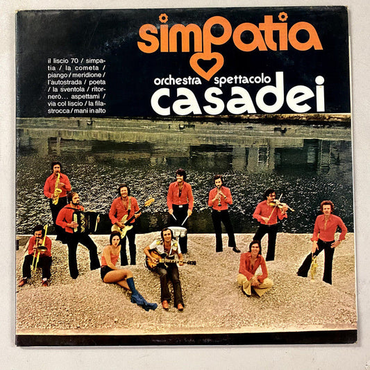Orchestra Spettacolo Casadei - Simpatia (LP, Album, Gat)