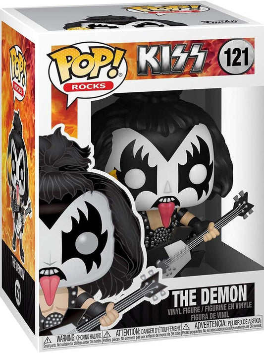Kiss: Funko Pop! Rocks - The Demon (Vinyl Figure 121)