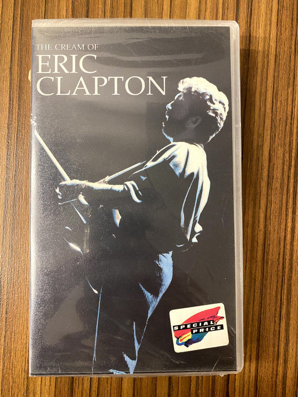 Eric Clapton - The Cream Of Eric Clapton (VHS, Comp, RE, PAL)