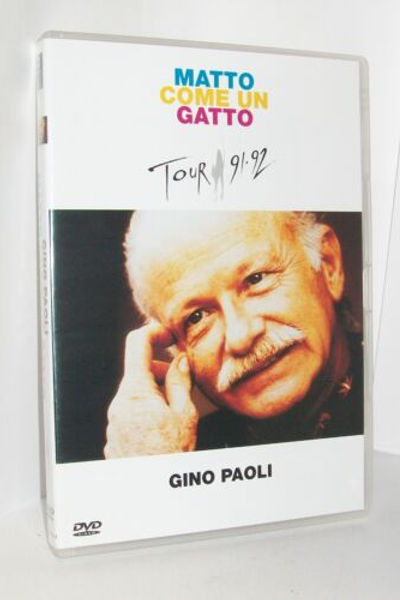Gino Paoli - Matto Come Un Gatto, Tour 91,92 (DVD)