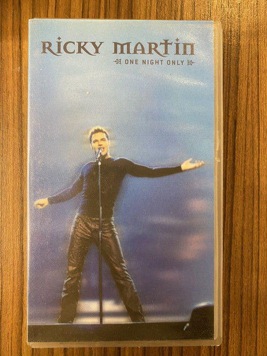 Ricky Martin - One Night Only (VHS, PAL)
