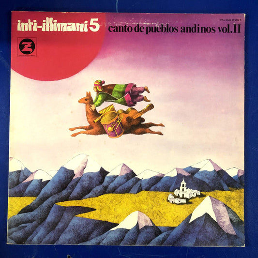 Inti-Illimani - Inti-Illimani 5, Canto De Pueblos Andinos Vol. II (LP, Album)