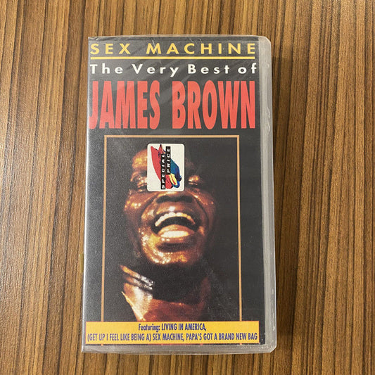 James Brown - Sex Machine, The Very Best Of (VHS, PAL)