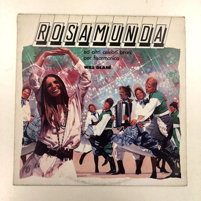 Will Glahé - Rosamunda ed altri celebri brani per fisarmonica (LP)