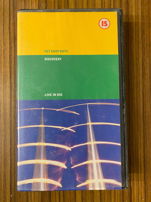 Pet Shop Boys - Discovery (Live In Rio) (VHS, PAL)