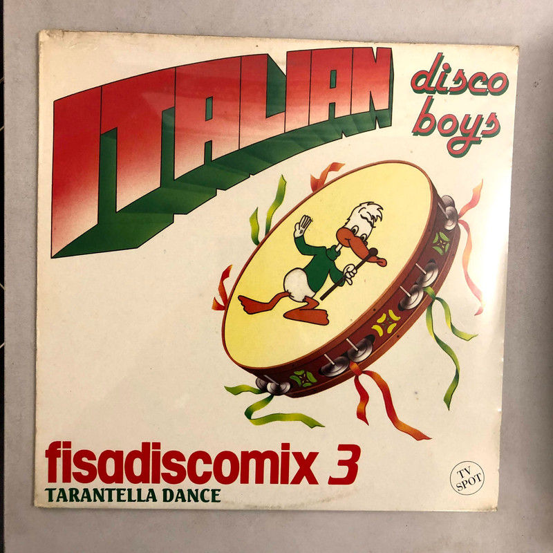 Italian Disco Boys - Fisadiscomix 3 - Tarantella Dance (LP)