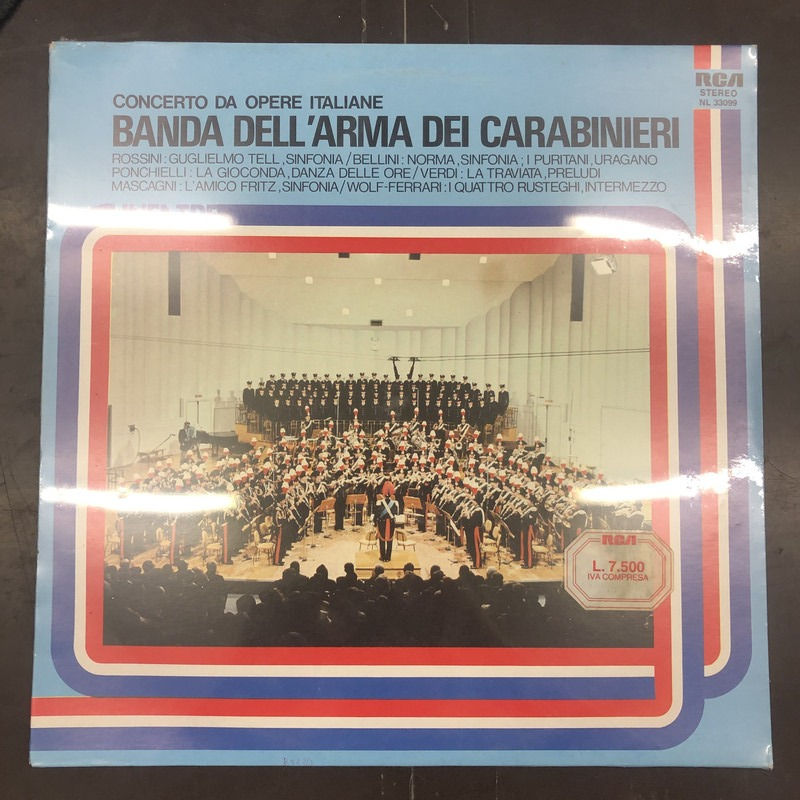 Banda Dell'Arma Dei Carabinieri Di Roma - Concerto Da Opere Italiane (LP, Album)