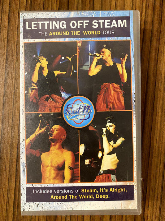 East 17 - Letting Off Steam , The Around The World Tour (VHS, PAL)
