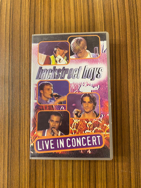 Backstreet Boys - Live In Concert (VHS)
