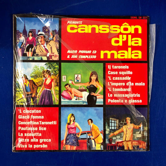 Mario Piovano E Il Suo Complesso - Canssôn D'la Mala (LP)