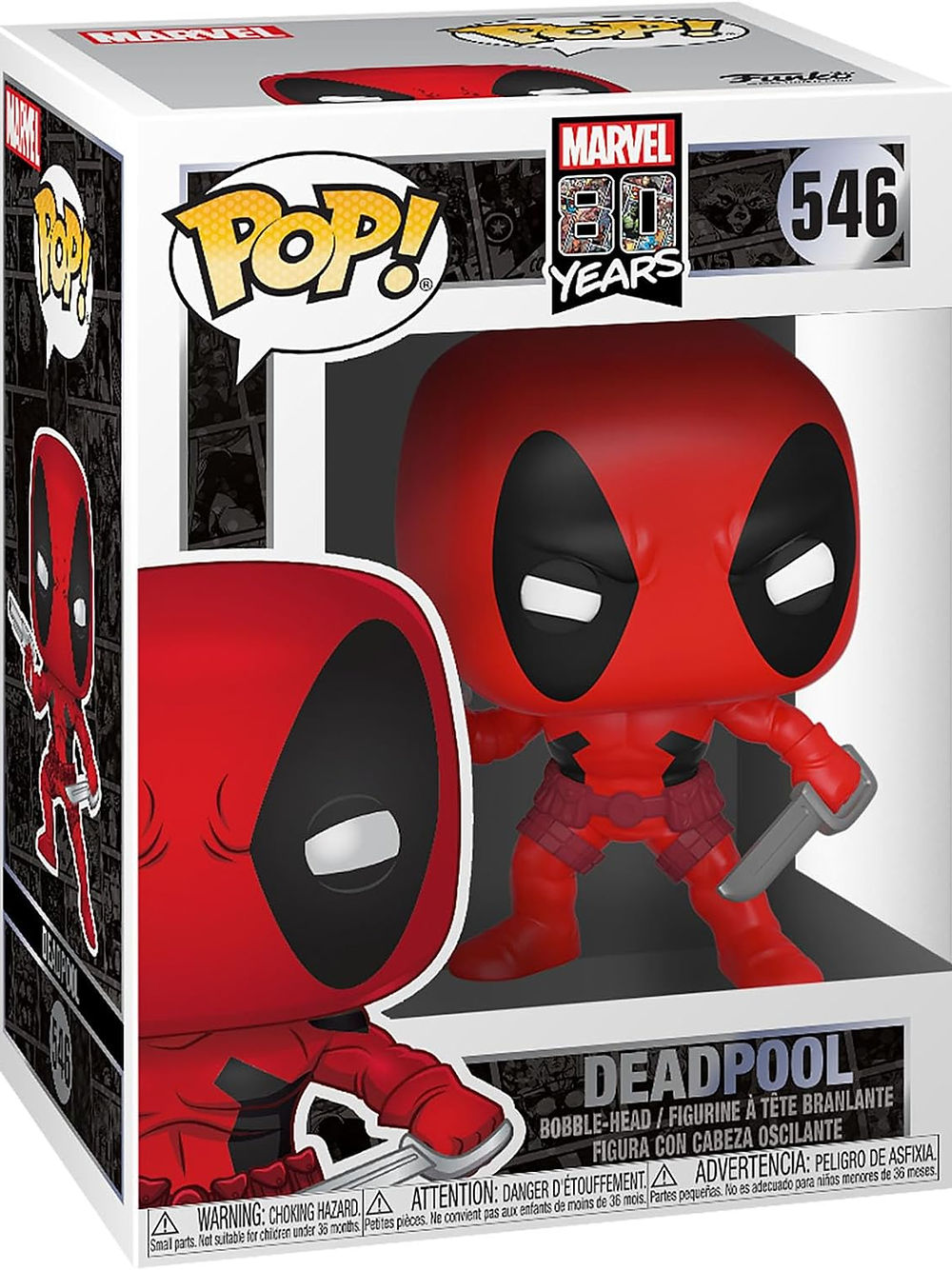 Marvel: Funko Pop! - 80 Years - Deadpool (Vinyl Figure 546)