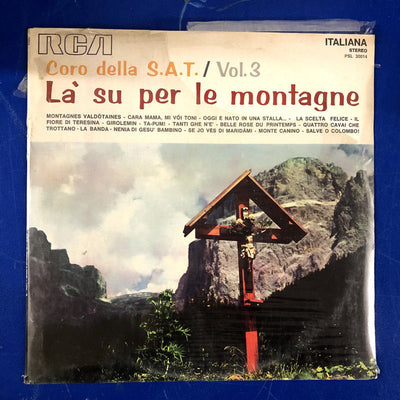 Coro Della S.A.T. - Là Su Per Le Montagne Vol.3 (LP, Mono)