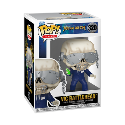 Megadeth: Funko Pop! Rocks - Vic Rattlehead (Vinyl Figure 320)