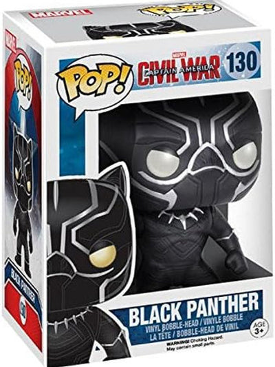 Marvel: Funko Pop! - Captain America:Civil War, Black Panther (Vinyl Figure 130)
