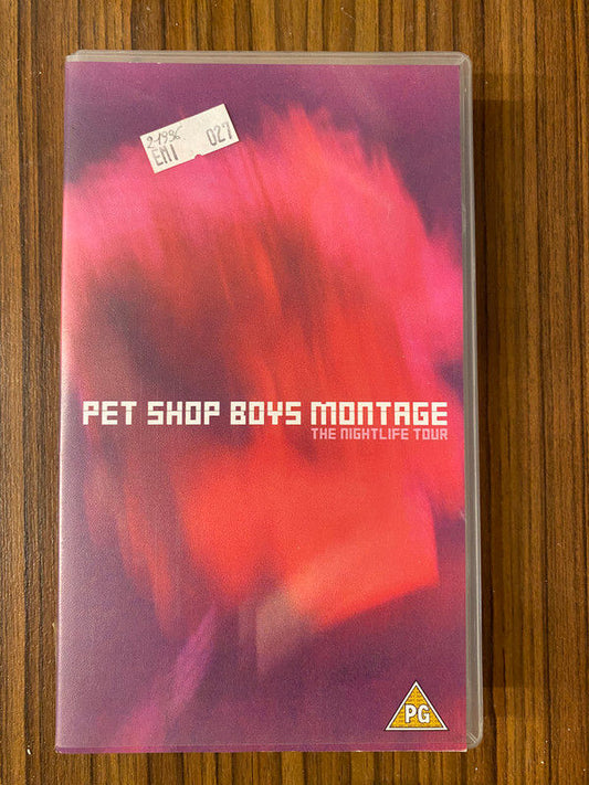 Pet Shop Boys - Montage - The Nightlife Tour (VHS, PAL)