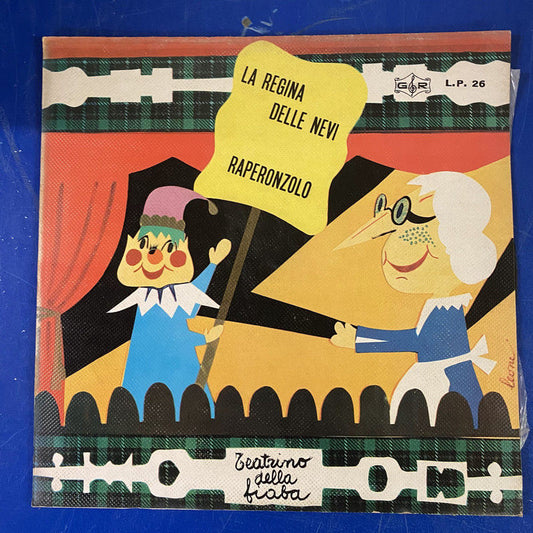 Various - Teatrino Della Fiaba, La Regina Delle Nevi/Raperonzolo (LP)