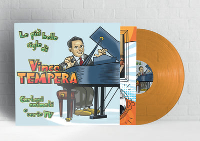 Vince Tempera - Le Più Belle Sigle Di... (LTD, Arancione, Numerato, 180gr)