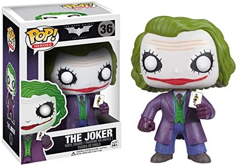 Dc Comics: Dark Knight Movie: Funko Pop! Heroes - The Joker (Vinyl Figure 36)