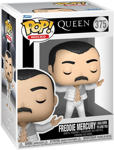 Queen: Funko Pop! Rocks - Freddie Mercury I Was Born To Love You (Vinyl Figure 375)