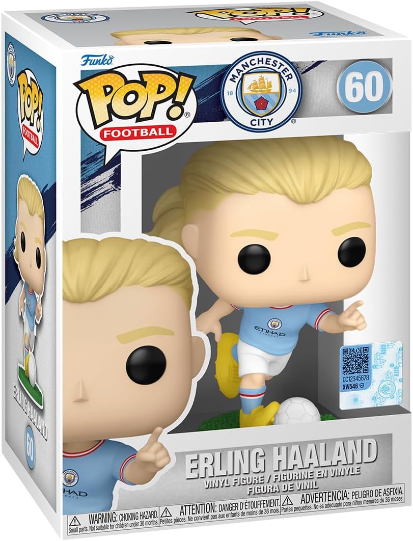 Manchester City: Funko Pop! Football - Erling Haaland (Vinyl Figure 60)
