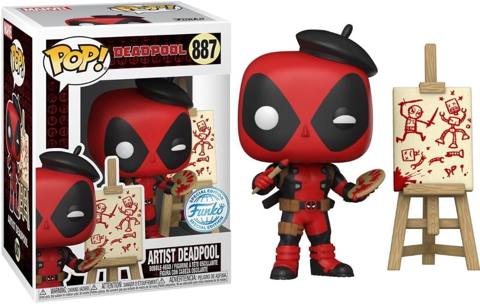 Marvel: Funko Pop! - Deadpool - Artist Deadpool (Vinyl Figure 887)
