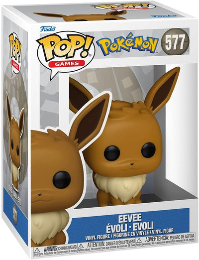 Pokemon: Funko Pop! Games - Eevee (Vinyl Figure 577)