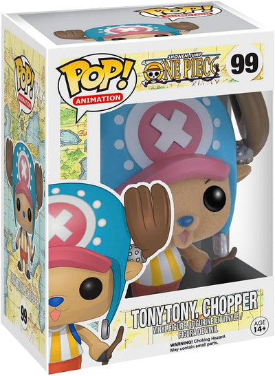 One Piece: Funko Pop! Animation - Tony Tony Chopper (Ltd Flocked) (Vinyl Figure 99)